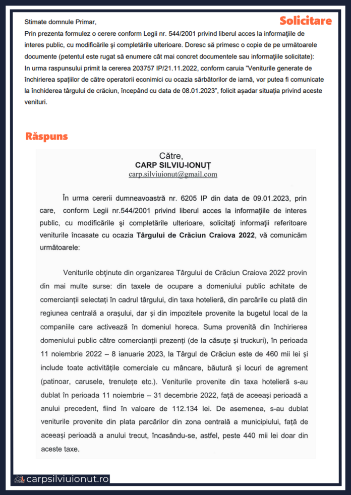 10-sesizare-primaria-craiova-09-01-2023-incasari-targ-craciun