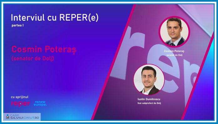 Interviul cu REPER(e) - partea 1, Cosmin PoteraÈ™ (senator de Dolj, fost-membru PLUS, membru REPER) Cosmin Poteras