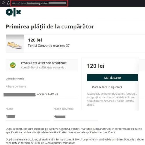 Phishing, Smishing, SCAMs & alte înșelătorii (FOTO)
