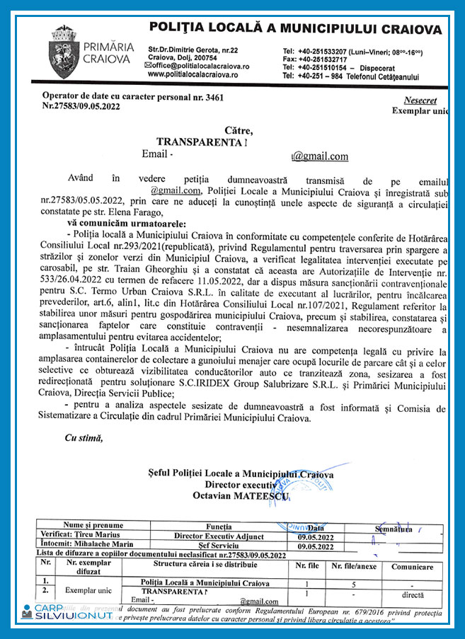 sesizare-politia-craiova-05052022-raspuns