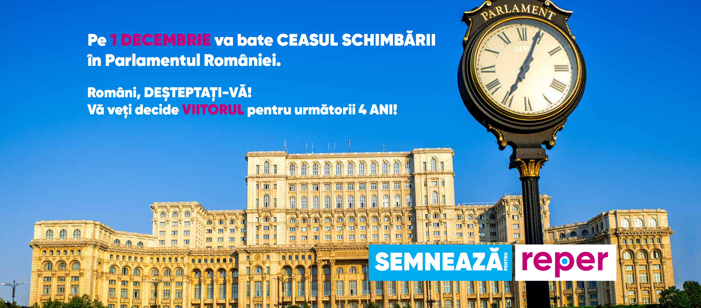 Susține REPER! Semnează pentru REPER!