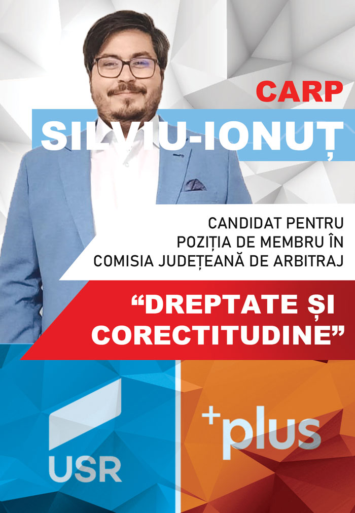 Candidatură C.J.A. USRPLUS 2021