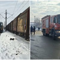 Teleorman: Un tren s-a defectat la Ciolpani. 32 de pasageri au fost evaluați medical și preluați de un alt tren și de microbuze | GALERIE FOTO