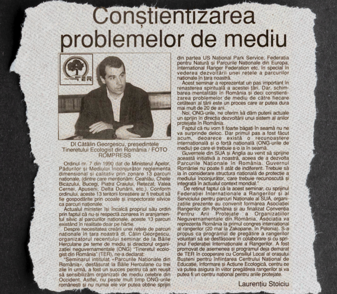 Viața de ONG-ist a lui Călin Georgescu: fonduri de la USAID și parteneriate cu Fundația Soros
