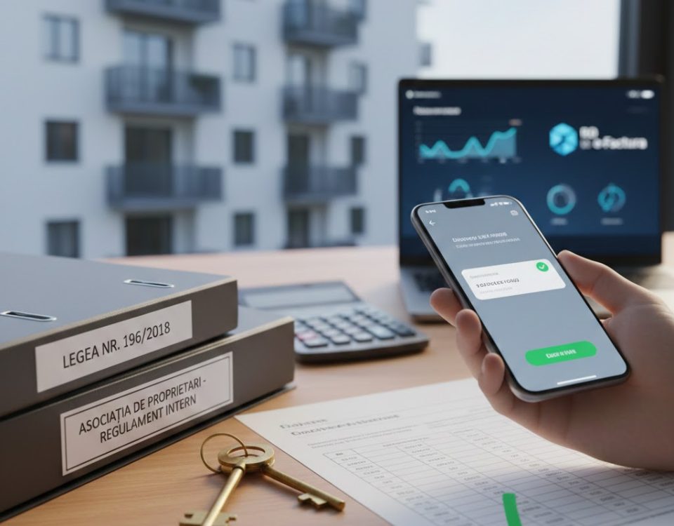 Pentru anul 2026, cadrul legal principal rămâne Legea nr. 196/2018, dar au apărut completări importante care vizează digitalizarea administrativă și noi termene de conformare. Iată actualizările cheie pe care trebuie să le incluzi în articolul pentru carpsilviuionut.ro: 1. Obligativitatea RO e-Factura (Impact Major) Începând cu anul 2025 și continuând în 2026, asociațiile de proprietari au intrat sub incidența sistemului RO e-Factura. Ce înseamnă: Asociațiile trebuie să primească și să gestioneze facturile de la furnizori (utilități, servicii de curățenie, mentenanță lifturi etc.) exclusiv prin acest sistem. Sancțiuni: Nerespectarea raportării poate atrage amenzi pentru asociație între 1.000 și 2.500 lei pentru fiecare factură netransmisă corect în sistem. 2. Digitalizarea Registrelor și a Comunicării Deși regulamentul condominiului este stabilit de adunarea generală, noile tendințe (și proiectele de actualizare a legii) pun accent pe: Afișierul Virtual: Tot mai multe primării și regulamente locale încurajează sau impun ca documentele (listele de plată, procesele-verbale) să fie disponibile și online, nu doar pe suport fizic la scară. Plățile Digitale: Obligativitatea afișării contului IBAN pe fiecare listă de plată rămâne fermă, facilitând eliminarea plăților cash în casierie. 3. Termenul pentru Montarea Repartitoarelor Dacă blocul este racordat la sistemul centralizat de termoficare, anul 2026 vine după expirarea unor termene succesive de amânare pentru montarea sistemelor de repartizare a costurilor cu energia termică. Este un punct critic în regulamentul de ordine interioară, deoarece proprietarii care refuză montarea pot fi sancționați, iar modul de calcul al căldurii se schimbă pentru întreaga scară. 4. Actualizarea Regulamentului Intern (Obligație 2026) Legea 196/2018 a impus ca toate asociațiile să aibă un Regulament al Condominiului (documentul de ordine interioară). În 2026, este recomandat ca asociațiile care nu l-au actualizat din 2019 să o facă pentru a include: Noi reguli privind orele de liniște: Adaptate la deciziile recente ale consiliilor locale (multe orașe au extins intervalele de liniște). Gestionarea spațiilor verzi și a parcărilor: Norme specifice pentru noile regulamente de urbanism local. 5. Cerințe Profesionale pentru Administratori Începând cu 2022-2023, toți administratorii au fost obligați să obțină Certificatul de calificare profesională. În 2026, nicio asociație nu mai poate avea legal un administrator (persoană fizică sau juridică) care nu deține atestatul emis de primărie în baza acestui certificat. Dacă atestatul a expirat (valabilitate 4 ani), acesta trebuie reînnoit.