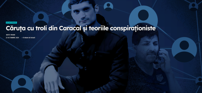 Căruța cu troli din Caracal și teoriile conspiraționiste