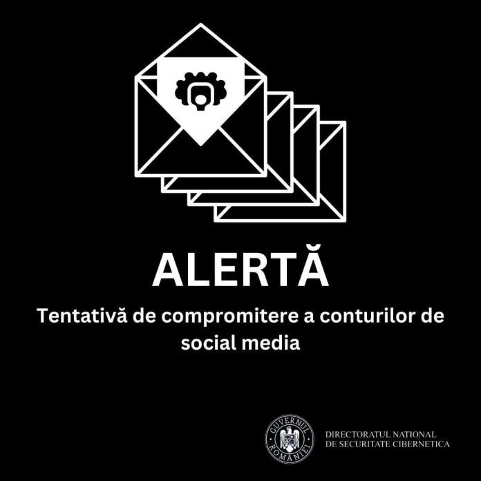 Directorul Național de Securitate Cibernetică anunță reapariția campaniilor de phishing care vizează compromiterea conturilor de social media