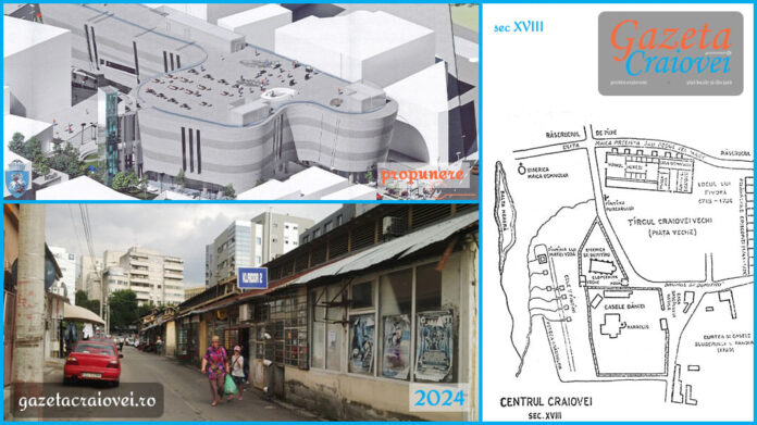 ”Piața Veche” a Craiovei via gazetacraiovei.ro